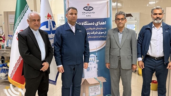 بیمارستان شهدای صنعت نفت خلیج فارس به دستگاه دیالیز پیشرفته تجهیز شد