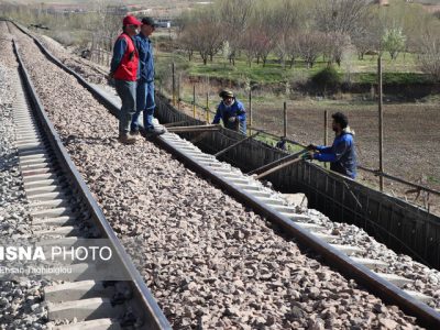 بازسازی خط دوم ریلی تهران – مشهد تا ۴ روز دیگر